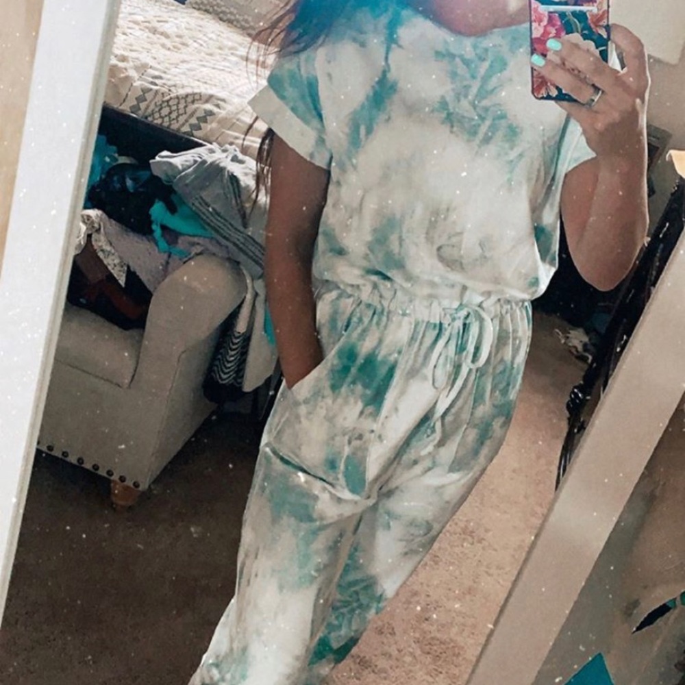So sage jumpsuit